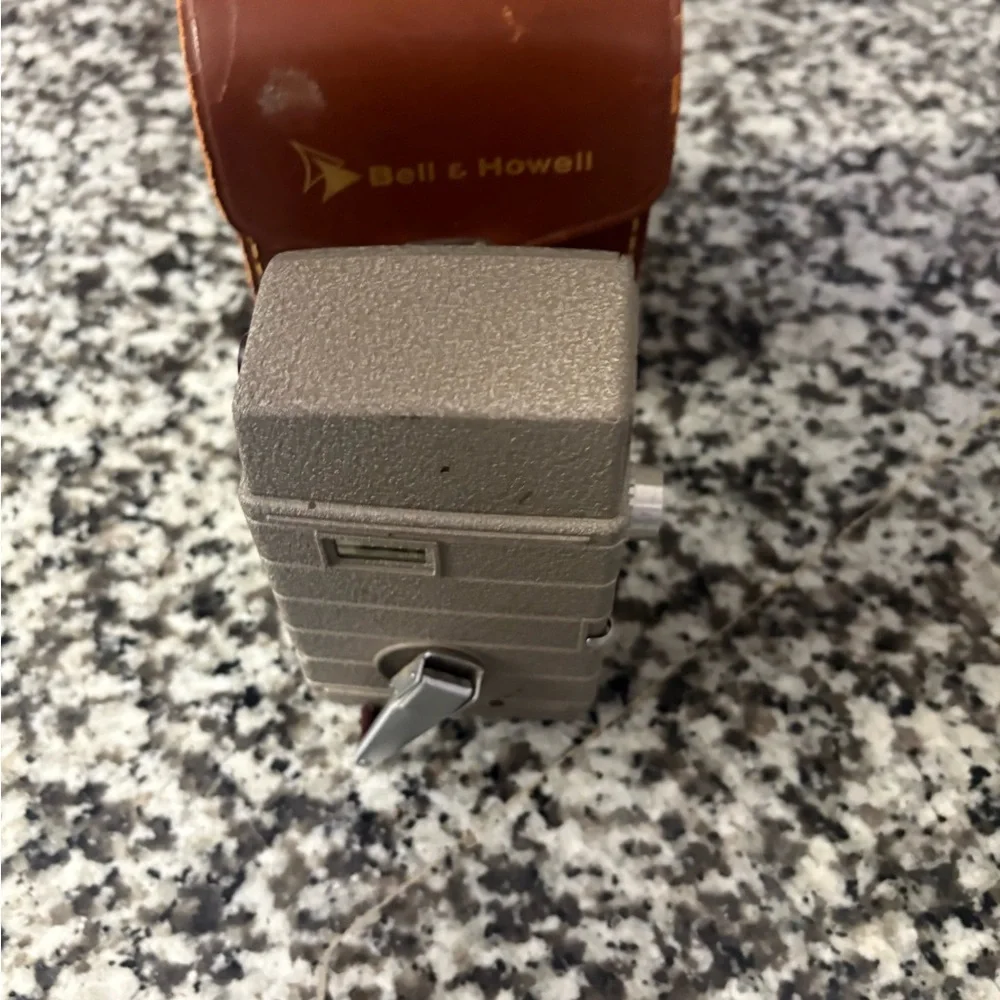 Bell & Howell Two Twenty 8mm vintage camera and case